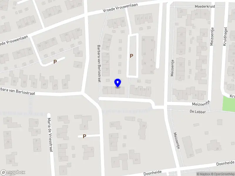 Beheervereniging Parkeerkoffers Doonheide II fase 1A