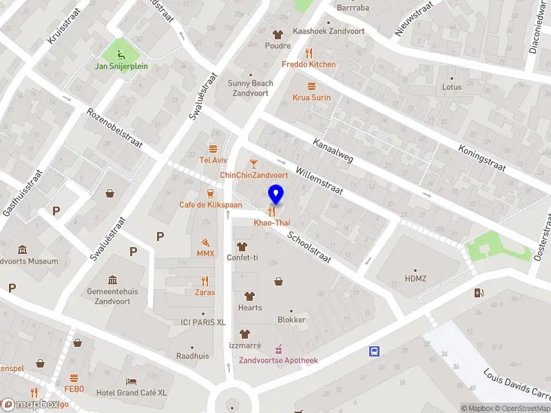 Nieuw bedrijf Khao-Thai