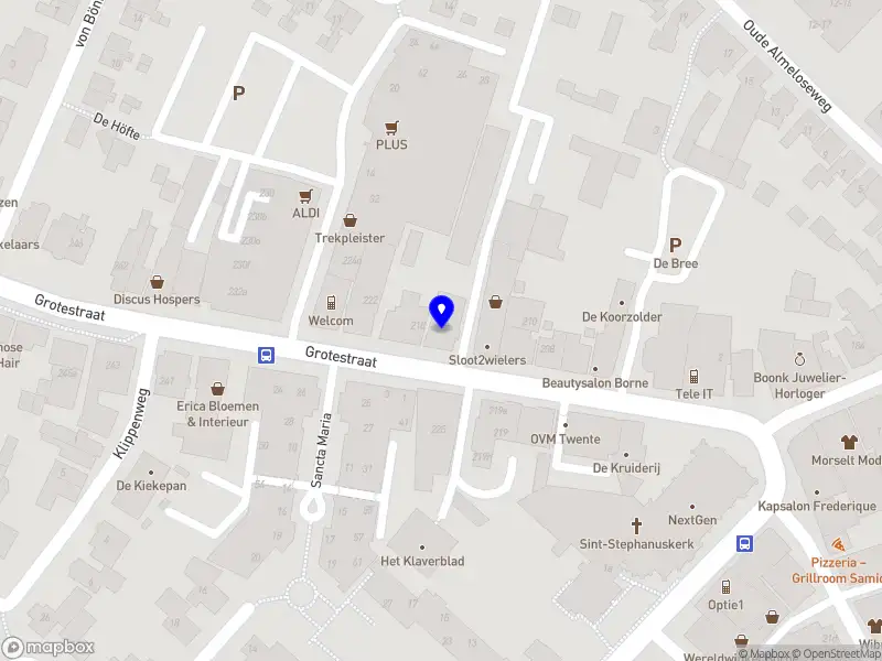 Nieuw bedrijf Vereniging van Eigenaars Grotestraat 216 te Borne