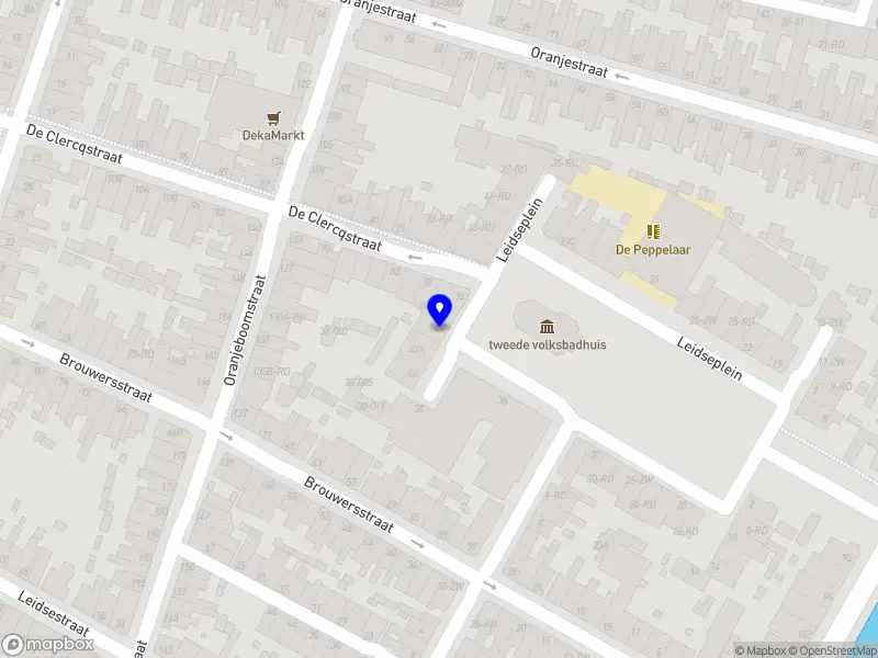 Vereniging van Eigenaars Leidseplein 46 zwart en rood te Haarlem Haarlem