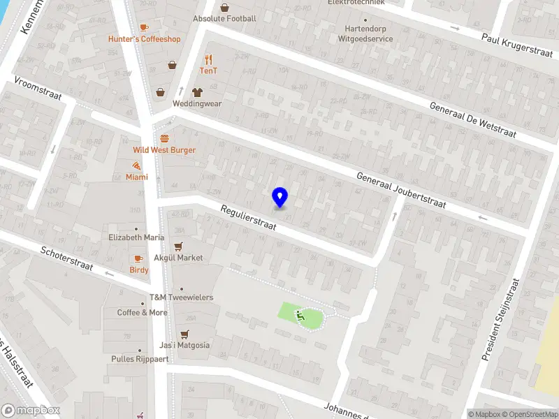 V.v.E. Regulierstraat 37 zwart en rood te Haarlem Haarlem