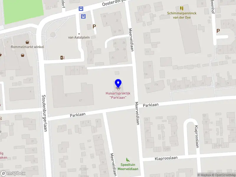 Maatschap onroerend goed Praktijk Parklaan