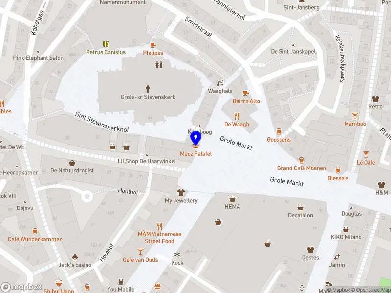 Nieuw bedrijf Maoz Falafel