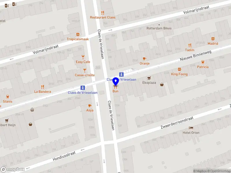 Nieuw bedrijf Bun Rotterdam Nieuwe Binnenweg B.V.