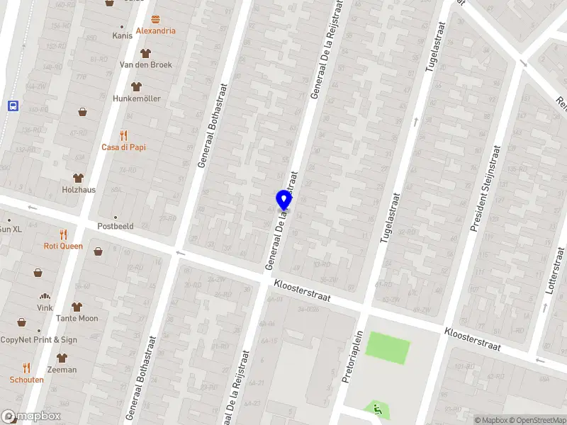 Vereniging van Eigenaars van het flatgebouw te Haarlem, aan de Generaal de la Reystraat 29 zwart en rood