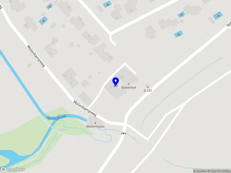 B&B tegenover de Watermolen