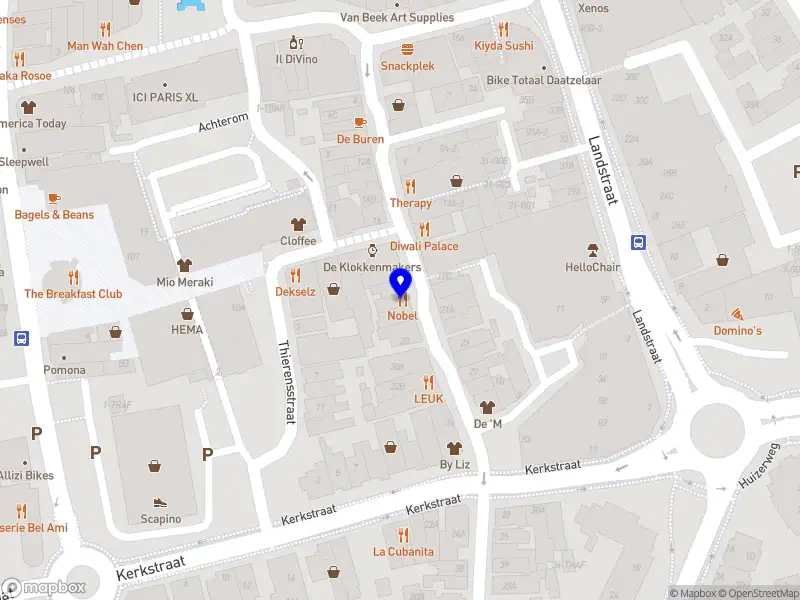 Nieuw bedrijf Restaurant Nobel B.V.