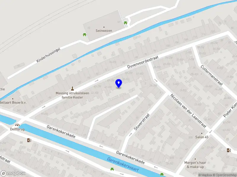 Vereniging van Eigenaars van het Flatgebouw Duvenvoordestraat 55 zwart en rood