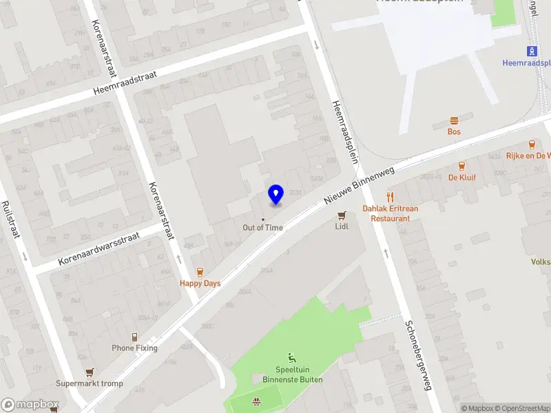 Nieuw bedrijf De waart tropische producten