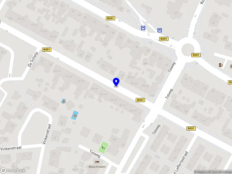 Vereniging van Eigenaars Dr. C.A. Gerkestraat 42 zwart en rood te Zandvoort
