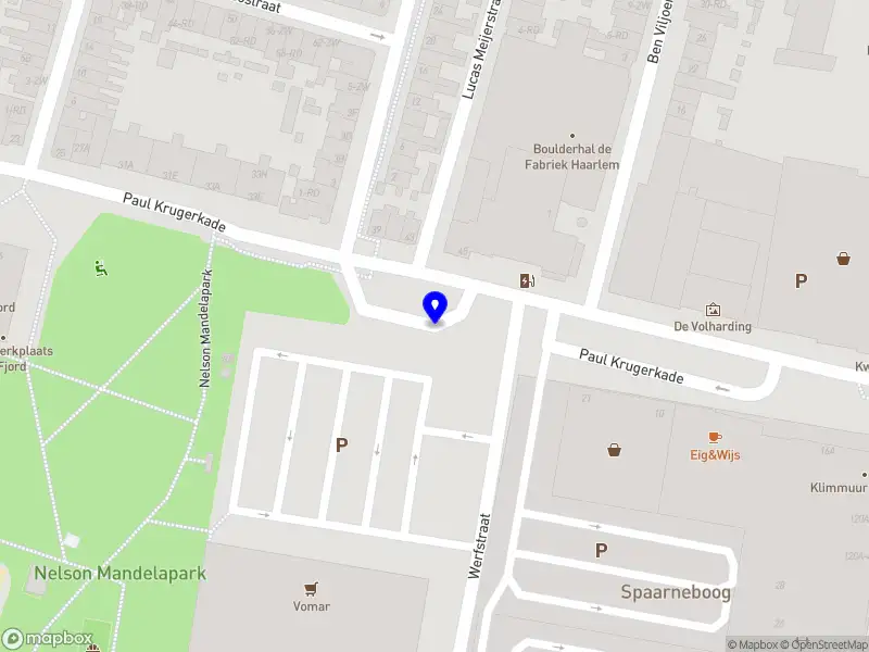 Vereniging van Eigenaren Flatgebouw Paul Krugerkade 13 zwart en rood te Haarlem