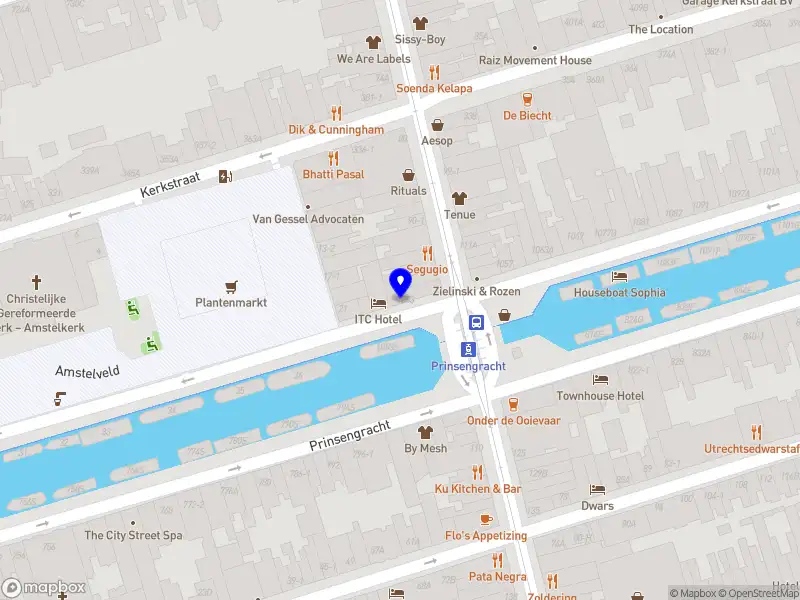 B&B Studio Prinsen Canal Amsterdam