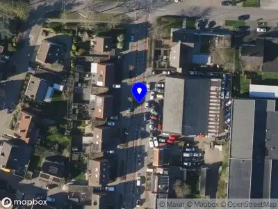 Verwijderde auto aan de Nieuwendijk in Axel