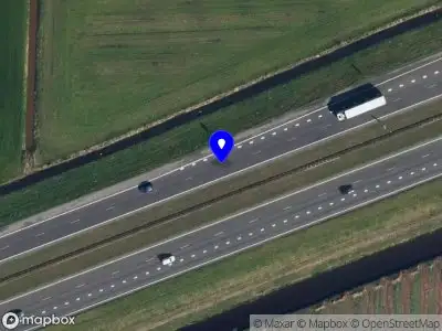 Snelheidscontrole op A7 te Oudehaske