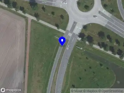 Snelheidscontrole op Erik de Rodeweg te Sevenum