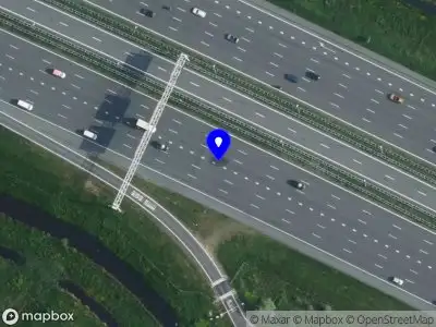 Snelheidscontrole op A1 te Muiderberg