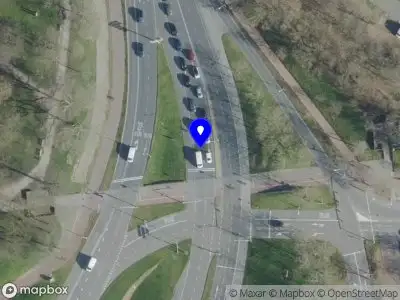 Snelheidscontrole op St. Titussingel te Nijmegen