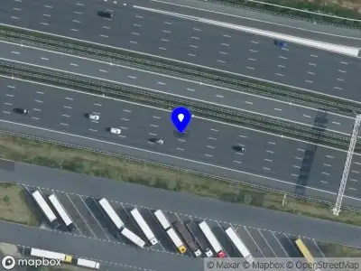 Snelheidscontrole op A1 te Muiden