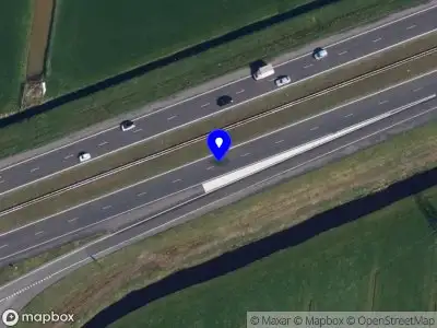 Snelheidscontrole op A7 te Haskerhorne