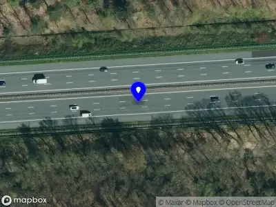 Snelheidscontrole op A12 te Bennekom