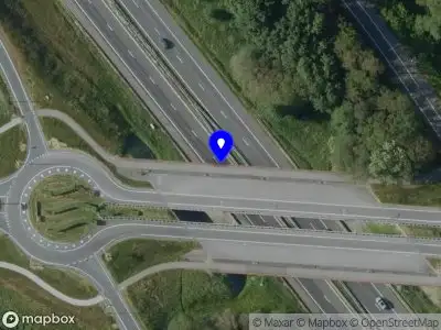 Snelheidscontrole op A2 te Ell