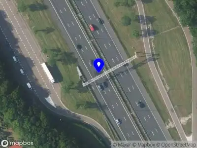 Snelheidscontrole op A1 te Naarden