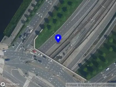 Snelheidscontrole op Nieuwe Leeuwarderweg te Amsterdam