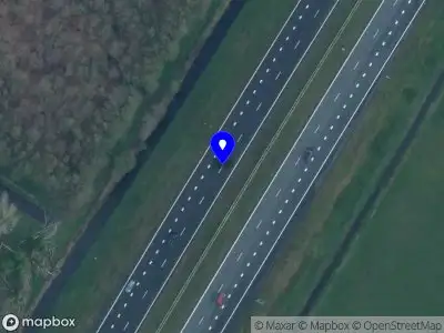 Snelheidscontrole op A7 te Terwispel