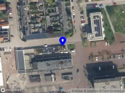 Ambulance met gepaste spoed naar de Regiment van Heutszstraat in Schoonhoven