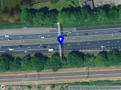 Snelheidscontrole op A1 te Terschuur