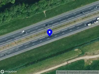 Snelheidscontrole op A1 te Wilp