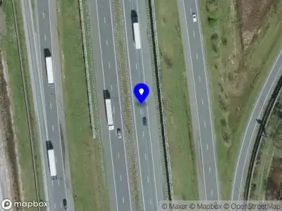 Snelheidscontrole op A2 te Eindhoven