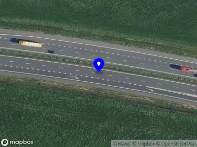 Snelheidscontrole op A7 te Scheemda