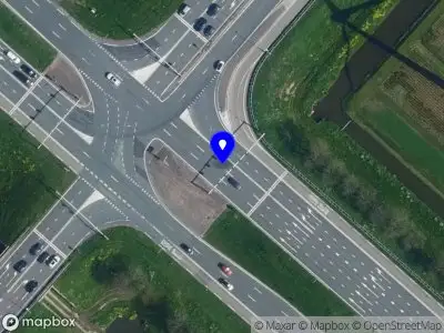 Snelheidscontrole op N207 te Leimuiderbrug
