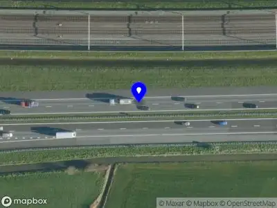 Snelheidscontrole op A15 te Meteren