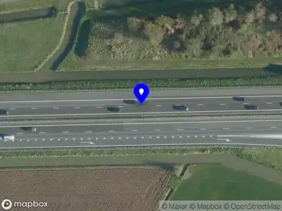 Snelheidscontrole op A15 te Meteren