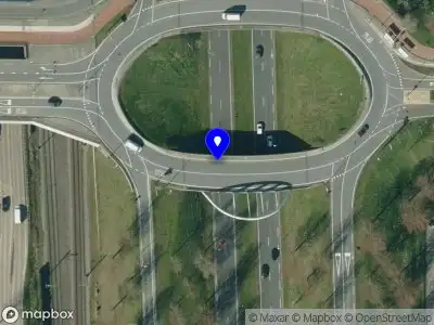 Snelheidscontrole op Prins Mauritssingel te Nijmegen