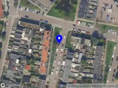 Ambulance met gepaste spoed naar de Potgieterstraat in Ridderkerk