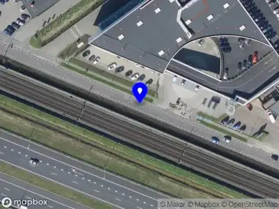 Snelheidscontrole op Driemanssteeweg te Rotterdam