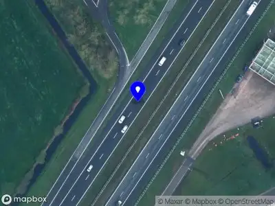 Snelheidscontrole op A7 te Terwispel