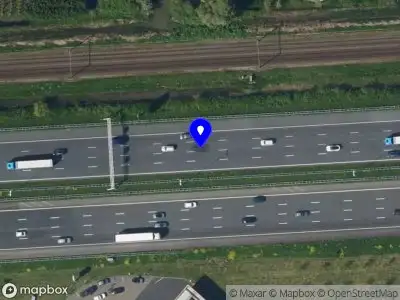 Snelheidscontrole op A12 te Bunnik