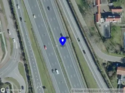 Snelheidscontrole op A2 te Vught
