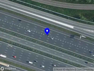 Snelheidscontrole op A1 te Muiden