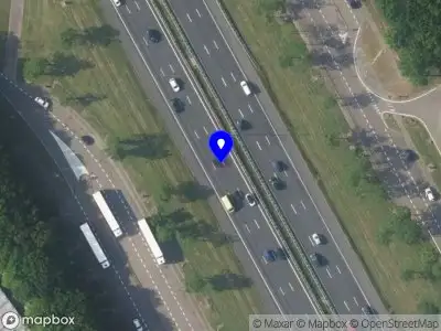 Snelheidscontrole op A1 te Naarden