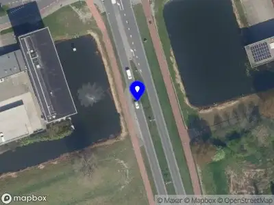Snelheidscontrole op Matlingeweg te Rotterdam