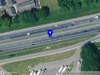 Snelheidscontrole op A1 te Terschuur