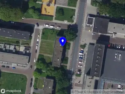 Ambulance met grote spoed naar de Thorbeckeweg in Dordrecht