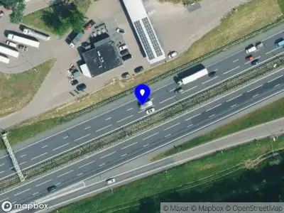 Snelheidscontrole op A1 te Wilp