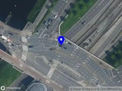 Snelheidscontrole op Johan van Hasseltweg te Amsterdam