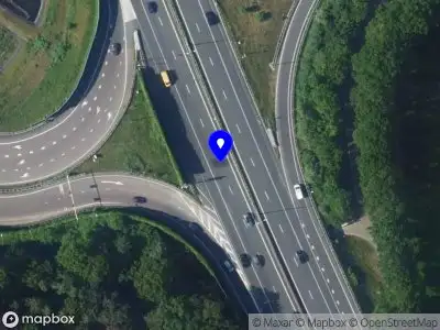 Snelheidscontrole op A1 te Laren